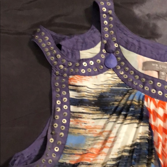 Tribal Tunic   Awesome for summer lots of trim - Picture 2 of 4